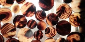 Buffalo Horn Coloured Buttons