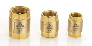 F X F Brass Vertical Check Valve
