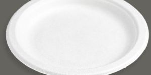 7 Inch Round Bagasse Plate