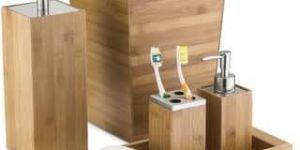 Wood Toothbrush Holder