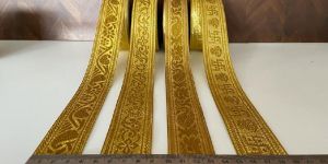 Golden Zari Lace