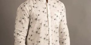 Most Trendy White Floral Shirt