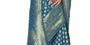Cotton Blend Bansari Silk Saree