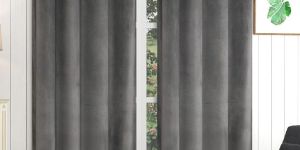 Plain Velvet Curtains
