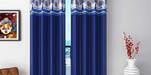 Polyester Punching Patch Curtains
