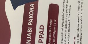 Panjabi Pakora Pappad