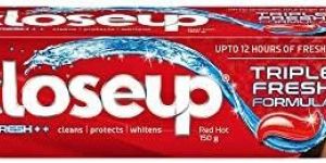 Closeup Toothpaste