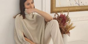 kpa0002 Pullover Knit Pants Trousers