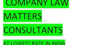 Company Law Compliance