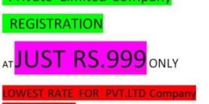Private Limited Company Registration