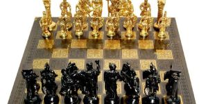 Brass Chess Set