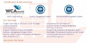 Custom Clearance Services