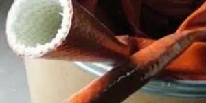 Silicone Coated Fiberglass Sleeve