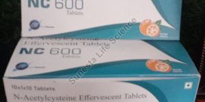 N-Acetylcysteine 600 mg Effervescent tab NC 600 Tablets