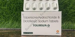 Tolprisone Hydrochloride & Diclofenac sodium tablets