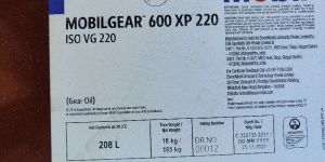600 Xp 220 208 Ltrs Mobil Gear Oil