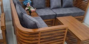 Teak Wood Sofa Set
