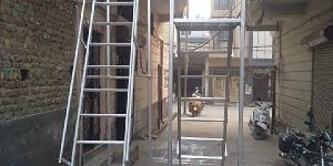 Aluminium Trolley Ladder