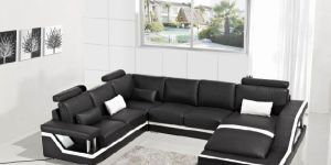 European Style U Shaped Sofa Set
