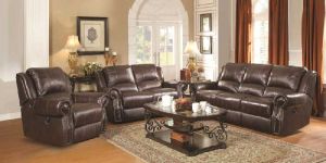 Original Leather Recliner Sofa Set