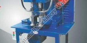 Double Head Eyelet Punching Machine