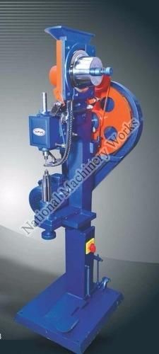 Single Head Eyelet Punching Machine