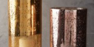 Glass Candle Holders