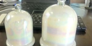 Glass Bell Jar with Lid Set