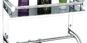 Single Shelf with Towel Rod