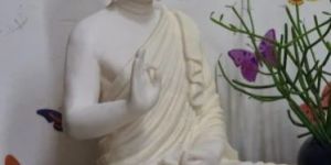 White Buddha Statue