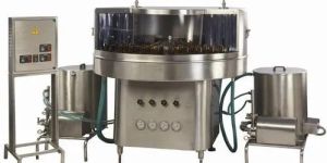 SEMI AUTOMATIC ROTARY BOTTLE WASHING MACHINE