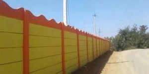 Outdoor Concrete Compound Wall