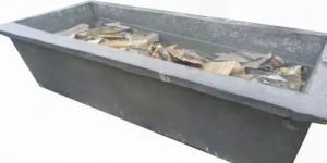 Rectangular Cement Concrete Pot