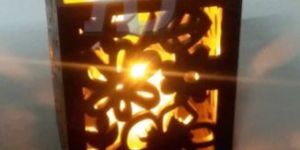 RD-1002 Wooden MDF T-Light Candle Votive