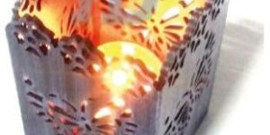 RD-1003 Wooden MDF T-Light Candle Votive