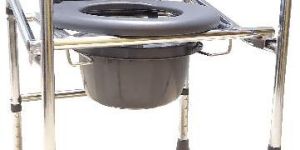 Simply Move Height Adjustable Commode Chair