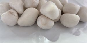 White Polished Pebble