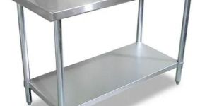 Work Table with Undershelf