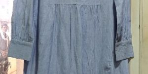 Blue Denim One Piece Ladies Dress