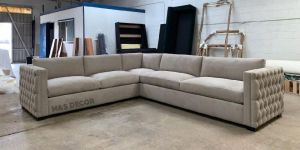 Beautiful Chester L Shape Corner Sofa Set