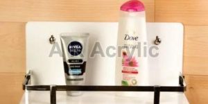 B124 Acrylic Bathroom Shelf