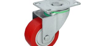75x32mm Single Wheel PU Swivel Castor