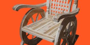 Wooden Rolling Chair