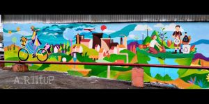 Street Wall Painting