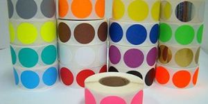 Colored Paper Sticker