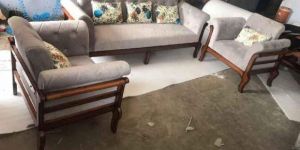 Sagwan Wooden Sofa Set