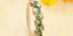 Emerald Designer Ring