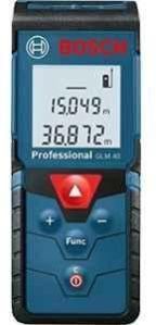 Bosch GLM 40 Laser Distance Meter, Range: 40m