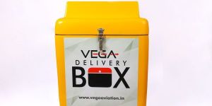 Non LED Top Open FRP Food Delivery Box