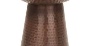 Beardall 20 Inch Iron Accent Stool